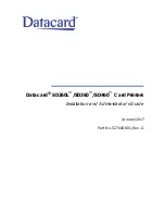 Предварительный просмотр 1 страницы DataCard SD260L Installation And Administrator'S Manual