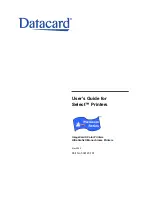 DataCard select series User Manual preview