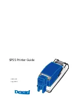 DataCard SP55 Plus Printer Manual preview