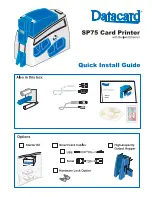 DataCard SP75 Plus Quick Install Manual preview