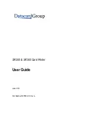 DataCard SR200 User Manual предпросмотр