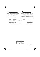 Preview for 24 page of Datacol L205116 Handling Instructions Manual