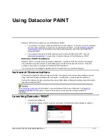 Предварительный просмотр 35 страницы Datacolor 008-400666 User Manual