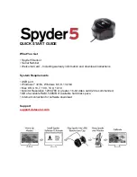 Preview for 1 page of Datacolor Spyder 5 Quick Start Manual