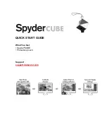 Предварительный просмотр 1 страницы Datacolor SpyderCube Quick Start Manual