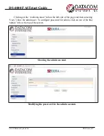 Предварительный просмотр 9 страницы Datacom Systems DURAstream DS-4000 Fast Start Manual