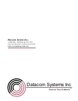 Предварительный просмотр 90 страницы Datacom Systems VS-1200-S Series User Manual