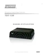 Предварительный просмотр 41 страницы Datacom Datacom TDT-130 Owner'S Manual