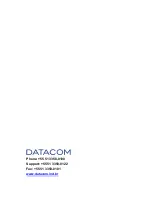 Preview for 106 page of Datacom DM16E1 Installation And Operation Manual