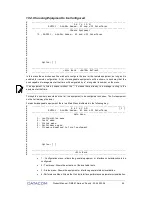 Preview for 45 page of Datacom DM991C Product Manual