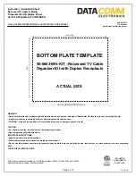 Предварительный просмотр 5 страницы DataComm Electronics 50-6653-WH-KIT Instruction/Installation Sheet