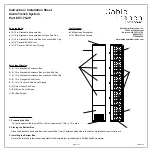 DataComm Cable Trench System CT-75-2P Instruction/Installation Sheet предпросмотр