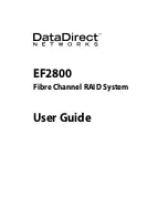 Предварительный просмотр 1 страницы DataDirect Networks EF2800 User Manual