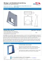 Datafox BDE Assembly And Setup Instructions preview