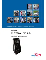 Datafox Evo 4.3 Manual preview