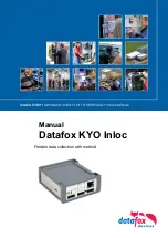 Preview for 1 page of Datafox KYO Inloc Manual