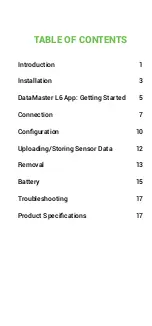 Preview for 2 page of DATAGRABBER Rapid RH L6 Instruction Manual