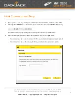 Preview for 4 page of Datajack MiFi 2200 Quick Start Manual