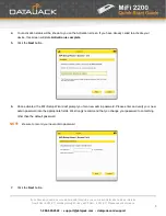 Preview for 5 page of Datajack MiFi 2200 Quick Start Manual