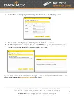 Preview for 6 page of Datajack MiFi 2200 Quick Start Manual