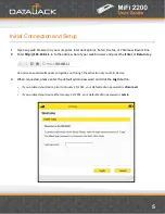 Preview for 5 page of Datajack MiFi 2200 User Manual