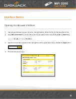 Preview for 9 page of Datajack MiFi 2200 User Manual