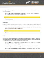 Preview for 31 page of Datajack MiFi 2200 User Manual