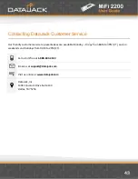 Preview for 43 page of Datajack MiFi 2200 User Manual