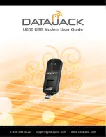 Datajack U600 User Manual preview