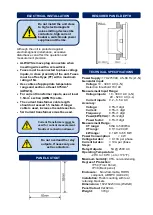 Preview for 2 page of Datakom DFC-0108 Installation Manual