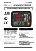 Datakom DK-40 User Manual preview