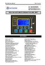 Datakom DKG-309 User Manual preview