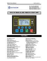 Предварительный просмотр 1 страницы Datakom DKG-319 User Manual