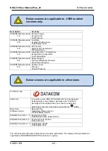 Предварительный просмотр 29 страницы Datakom DKG-379 Manual