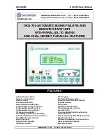 Preview for 1 page of Datakom DKG-705 User Manual