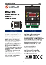 Datakom DKM-046 User Manual preview