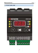 Предварительный просмотр 6 страницы Datakom DKM-046 User Manual