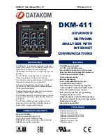 Datakom DKM-411 User Manual preview