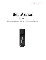 DataLocker SafeStick User Manual preview