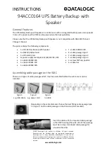 Datalogic 94ACC0164 Instructions preview