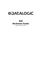 Datalogic A20 Hardware Manual предпросмотр