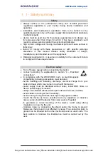 Preview for 8 page of Datalogic AMT58 16x14 CB Series Instruction Manual