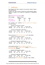 Preview for 94 page of Datalogic AMT58 16x14 CB Series Instruction Manual