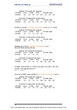 Preview for 95 page of Datalogic AMT58 16x14 CB Series Instruction Manual