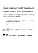 Preview for 5 page of Datalogic Arex 30W User Manual