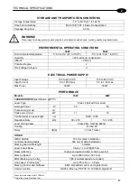 Preview for 17 page of Datalogic Arex 30W User Manual