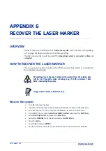 Preview for 140 page of Datalogic Arex 400 User Manual