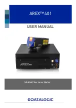 Preview for 1 page of Datalogic AREX 401 User Manual