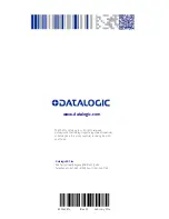 Preview for 32 page of Datalogic BC-80X0 Cradle Quick Reference Manual