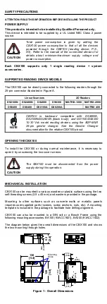 Предварительный просмотр 2 страницы Datalogic CBX100 User Manual